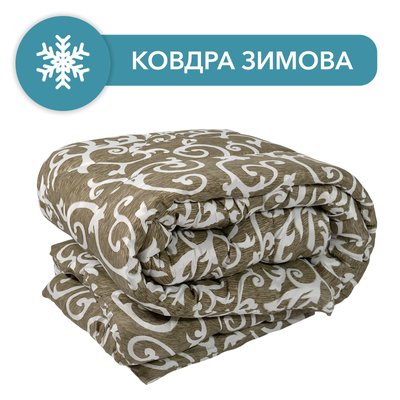 Одеяло зима вензеля (все размеры) A1004022 фото